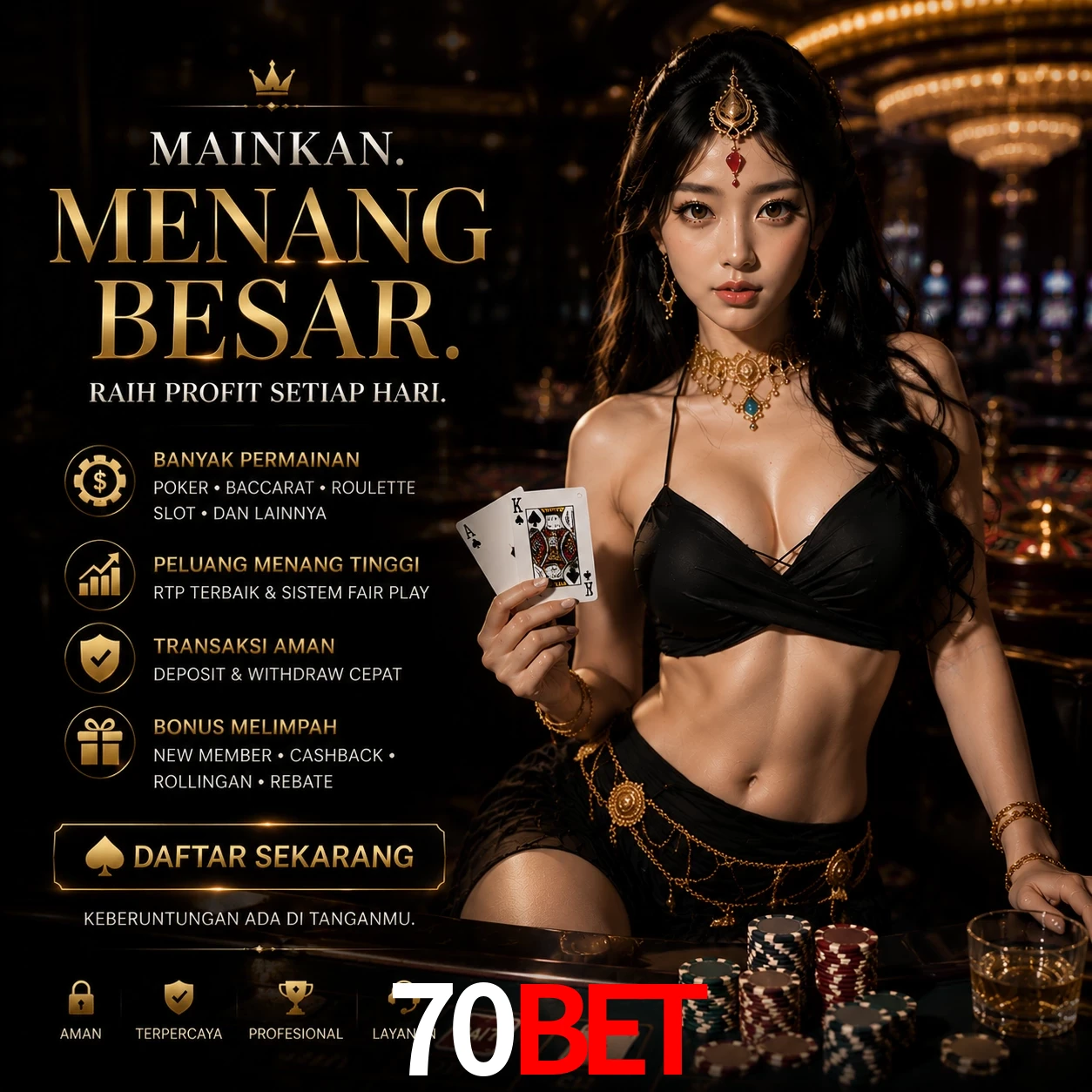 App 70bet para Android e iOS - download grátis