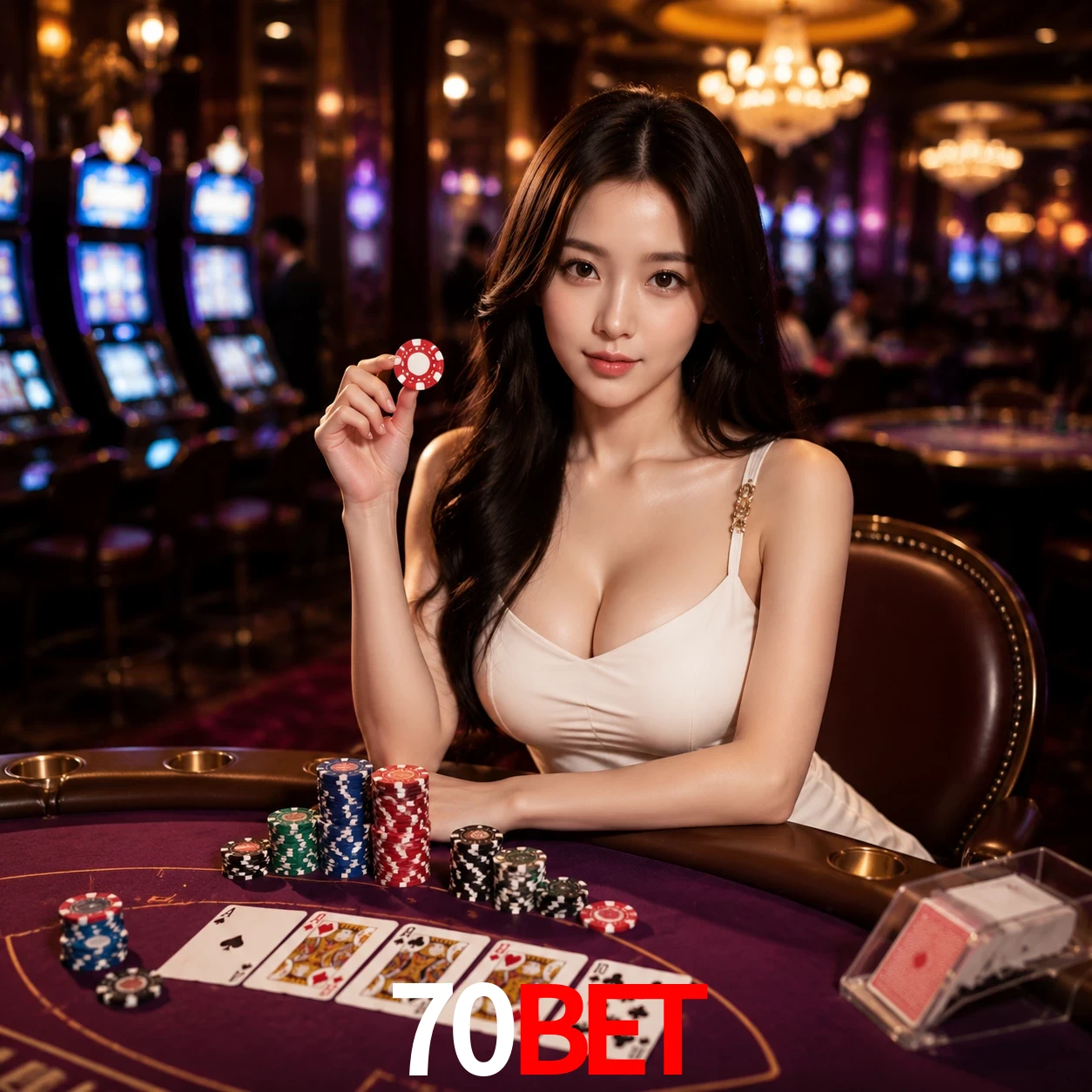 Cassino ao vivo 70bet dealers